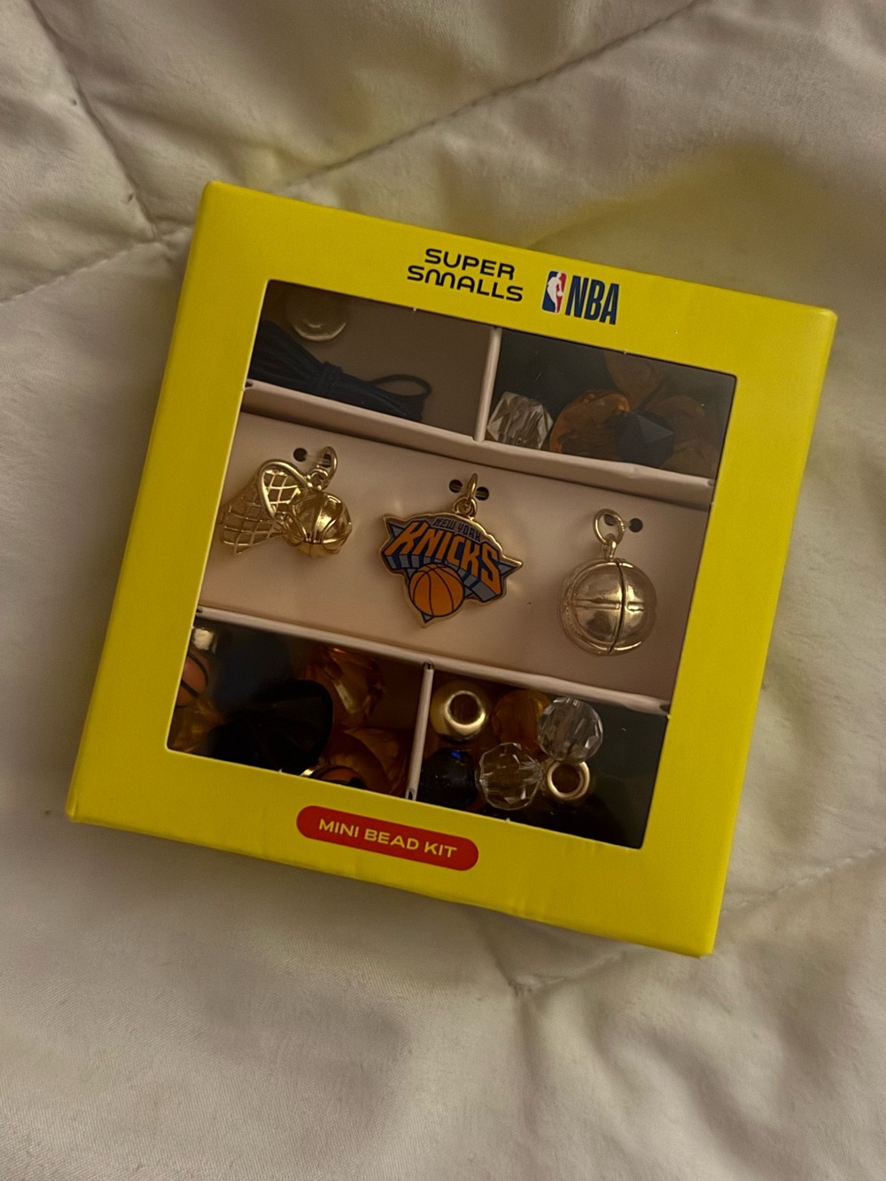NBA New York Knicks Mini Charm Bead Kit